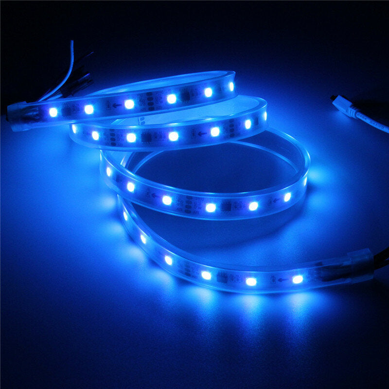 1M LED Strip 48 SMD 5050 RGB Dream Color Waterproof IP65 DC 12V