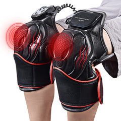 Heat Therapy Knee Massager for Arthritis Pain Relief - Vibration, High-Frequency Foot & Leg Massage Support