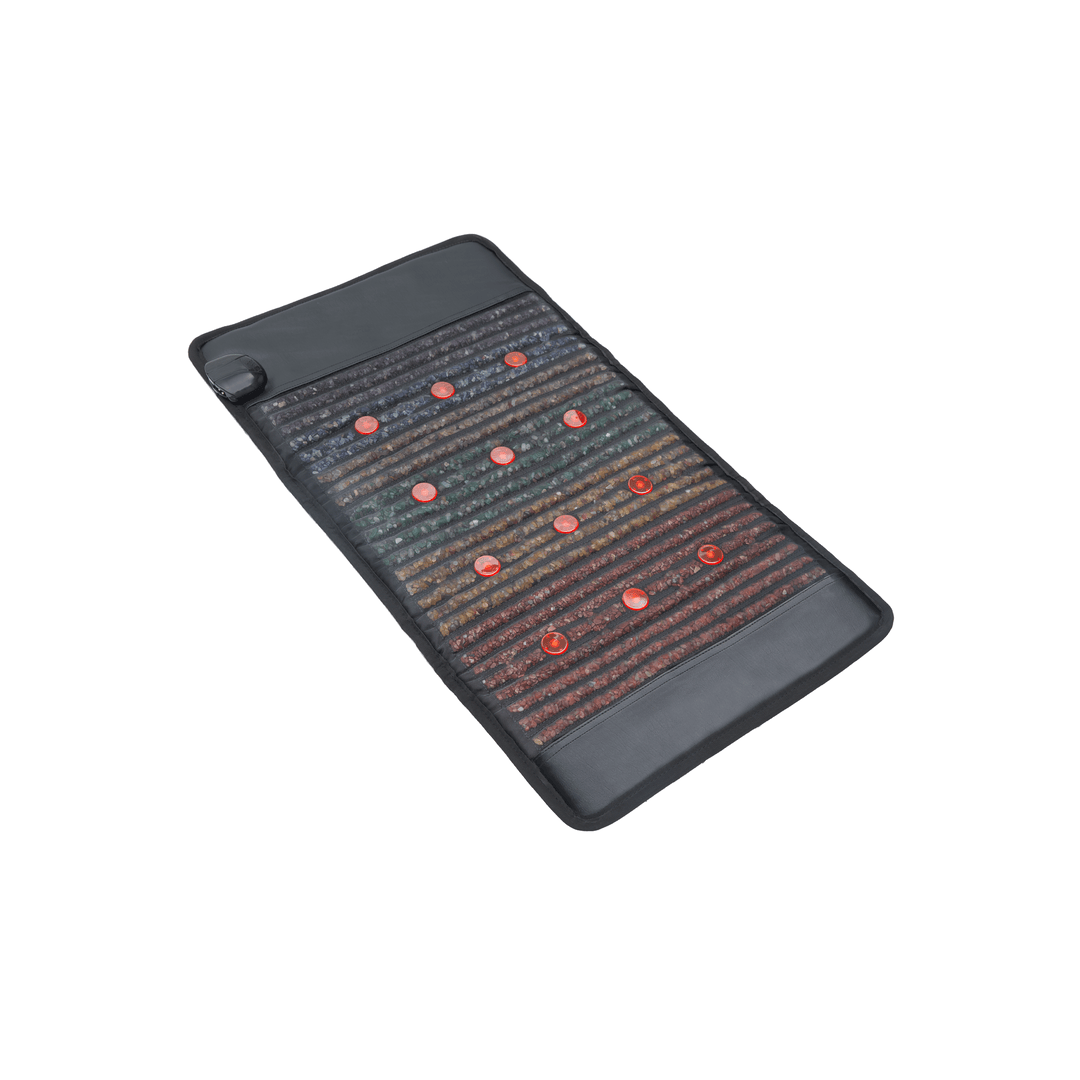 A800 Infrared BIO Pemf Cushion Heating Photon Red Light Amethyst Therapy Mat Tourmaline Massage Jade Mattress