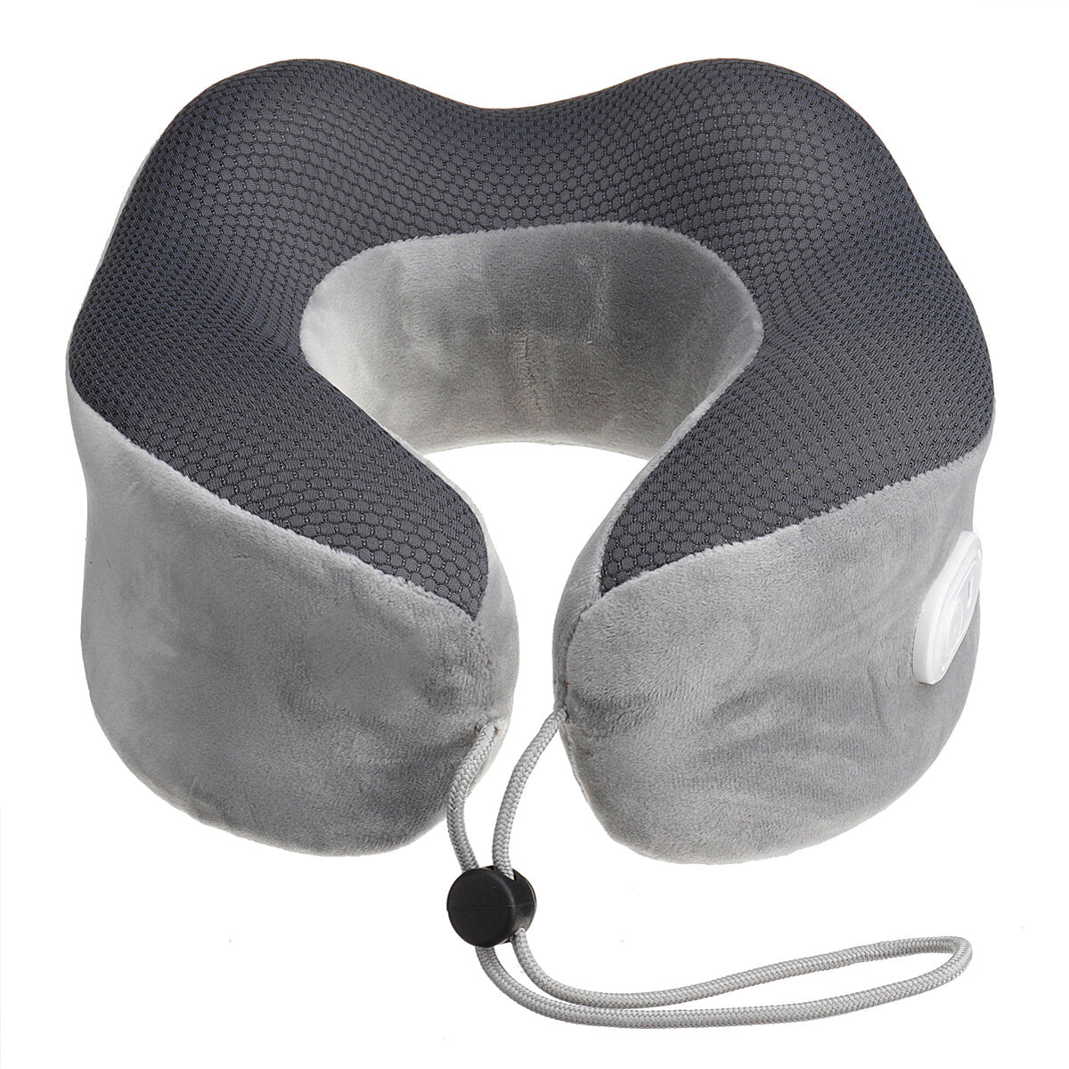 3.7W Electric Travel Neck Massage Pillow - Portable Cervical Support for Muscle Pain Relief at Home, Office, or Travel