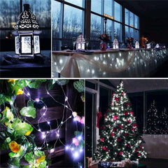 12M 100 LED USB String Lights - 8 Modes Holiday Christmas Decorative Lamp