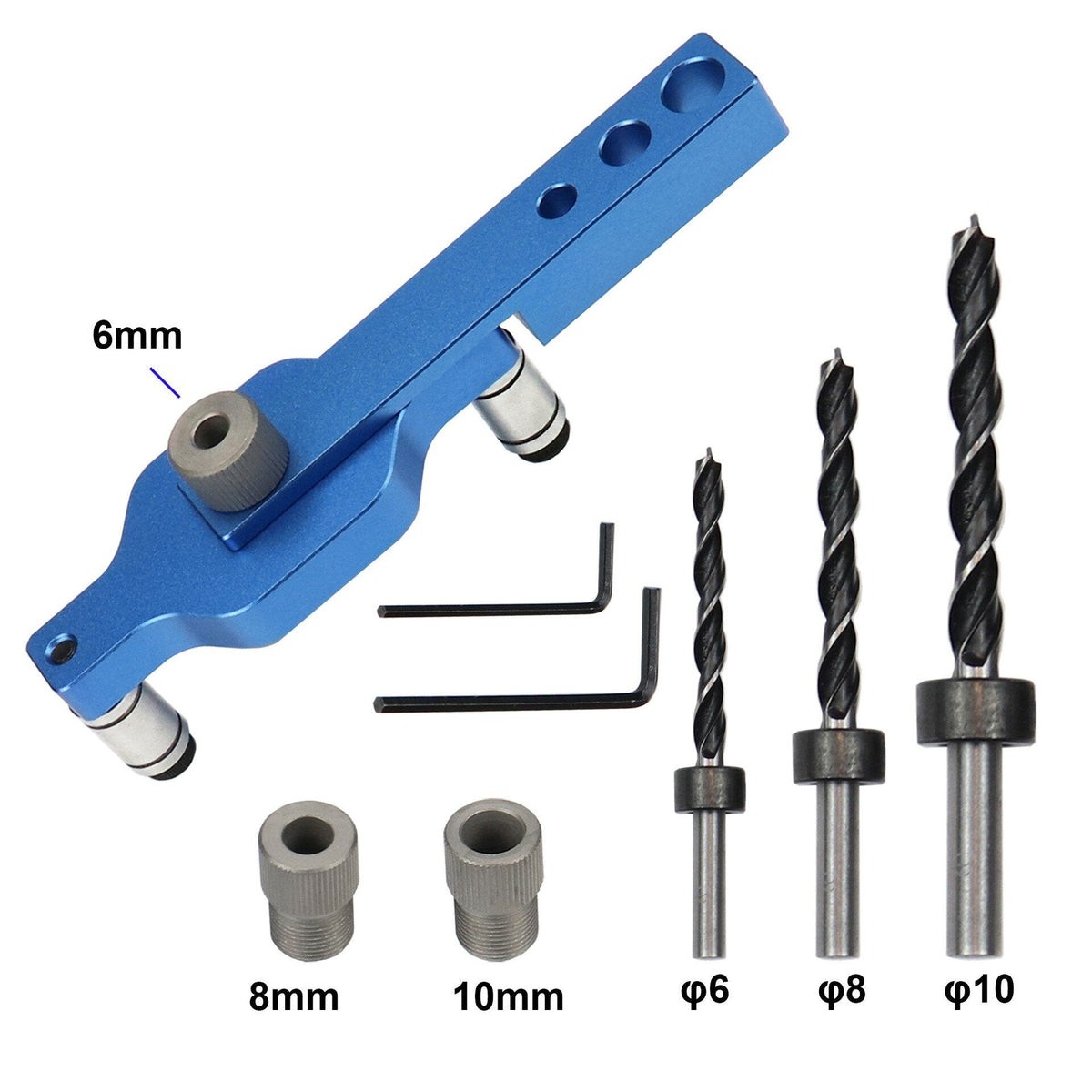 Self Centering Doweling Jig Drilling Locator Woodworking Positioner Tools Joinery Drill Guide Hole Puncher