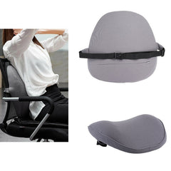 Travel Nursing Lumbar Waist Cushion & Neck Pillow - Memory Cotton Car Rest & Sleep Support