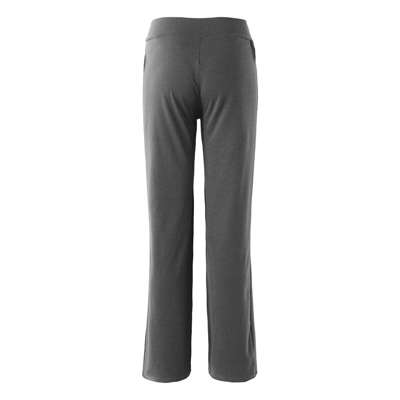 High Waist Loose Fit Yoga Pants for Women - Sporty, Casual, Elastic Long Pants