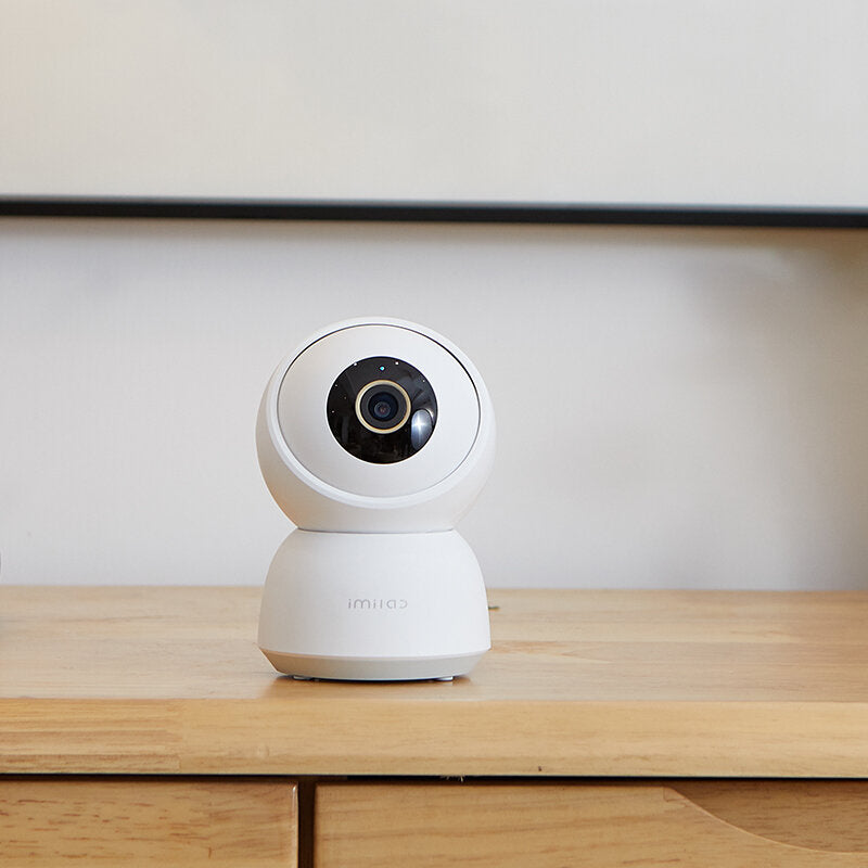 Intelligente Überwachungskamera: 2,4/5G WLAN, kabellos, für den Innenbereich, 360-Grad-Automatik, Nachtsicht in Farbe