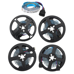 Bluetooth APP RGB USB LED Strip Light 1M-5M 3528SMD Indoor String Tape Lamp with Remote Control
