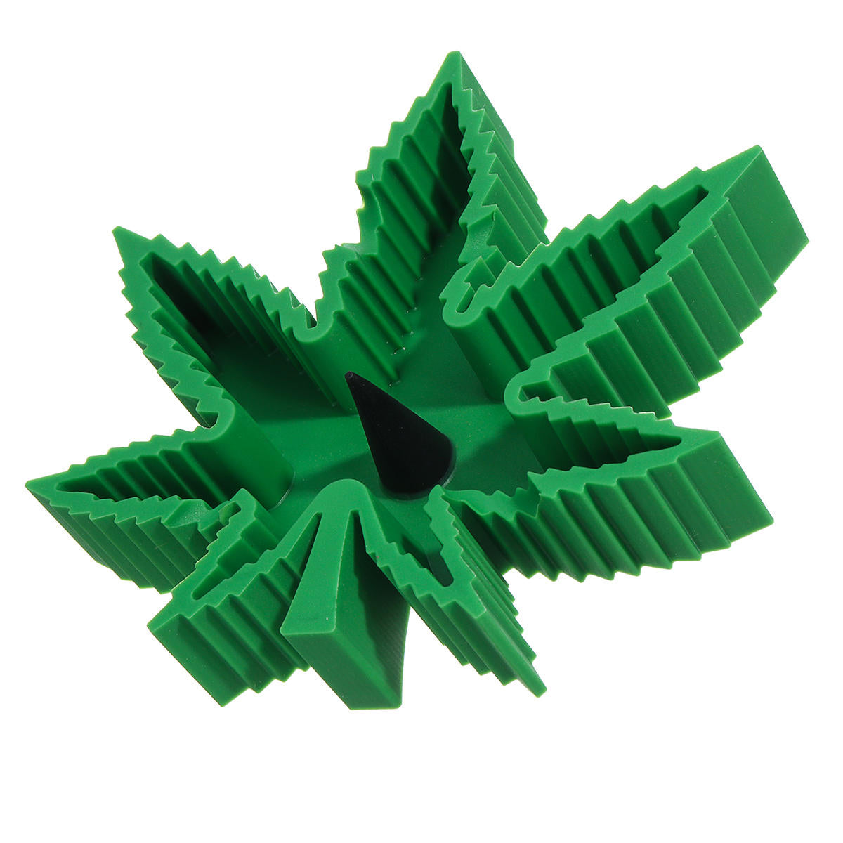 Heat Resistant Leaf-Shaped Silicone Ashtray - High Quality Collectible Smoking Tool for Car