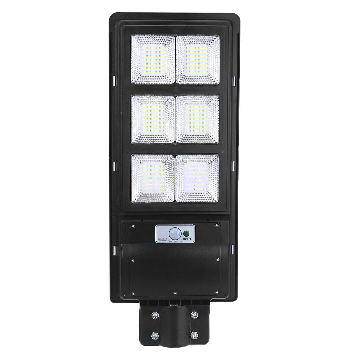 140/210/280 LED Solar Street Light - 60/90/120W Outdoor Sensor Garden Lamp with Remote Control