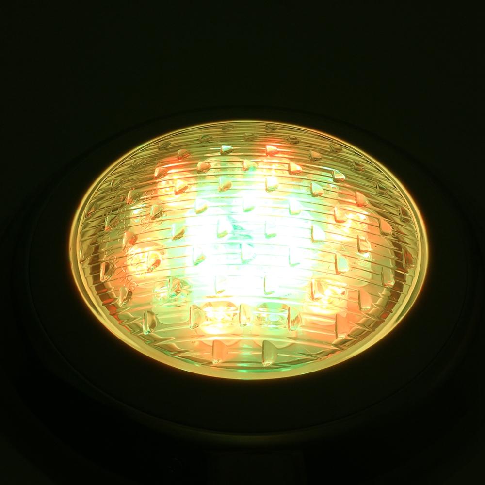 54W RGB Remote Control LED Pool Light - Waterproof, Wall Mounted, Underwater Night Light