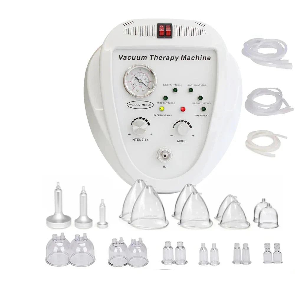 Vacuum Massage Beauty Machine for Face Lifting, Breast & Butt Enlargement, Body Shaping