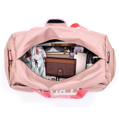 3PCS Waterproof Shoulder Bag Set: Wet-Dry Separation, Shoe Compartment, Fitness & Yoga Handbag, Luggage Bag