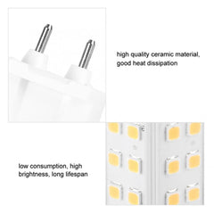 10W Warm White/Pure White 84LED Corn Light Bulb for Indoor Home Chandelier Ceiling Lamp