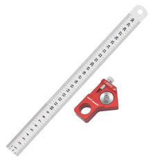 300mm Combination Square - Carpenter Angle Ruler with 45/90 Degree Marking