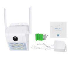 1080P 3.0MP WiFi Security Camera with LED Spotlight, Waterproof Wireless Wall Light for Garden