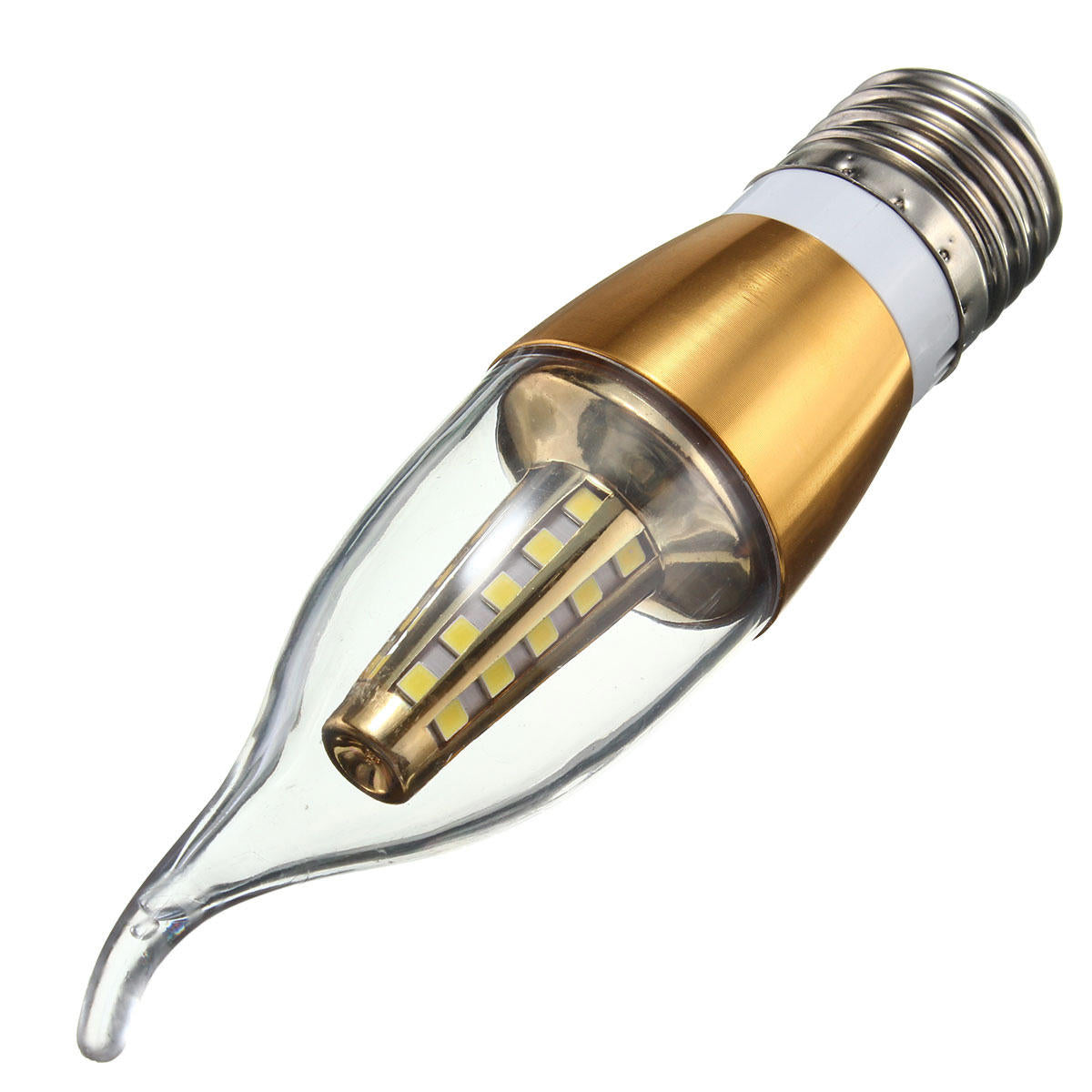 E27 E14 E12 B22 B15 6W 35 SMD 2835 LED Pure/Warm White Light Bulb AC85-265V