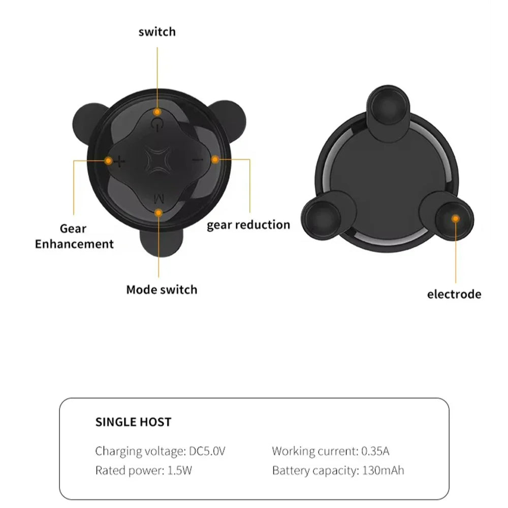 Smart V Face Slimming Device, EMS Facial Lift Mask with Remote Control, Electric Massage Care