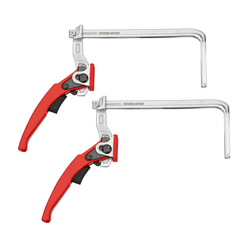 Alloy Steel Quick Ratchet Clamp for MFT Table & Guide Rail - Essential Woodworking Tool