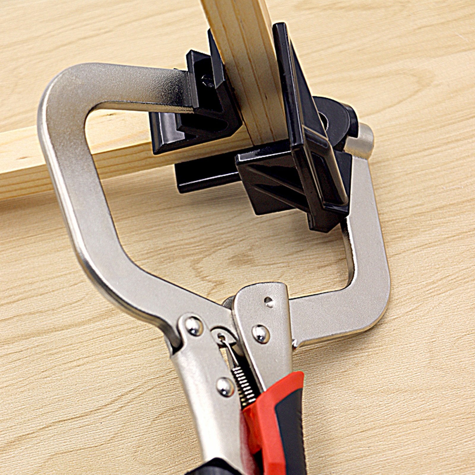 90 Degree Woodworking Corner Clamp - DIY Cabinet & Right Angle Plier Tool