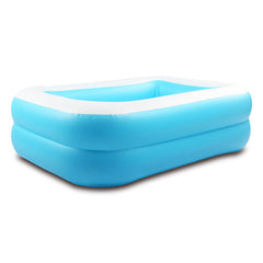 Inflatable Baby Bathtub with Pump - Portable, Collapsible, Thick Air Swimming Pool and Shower Basin