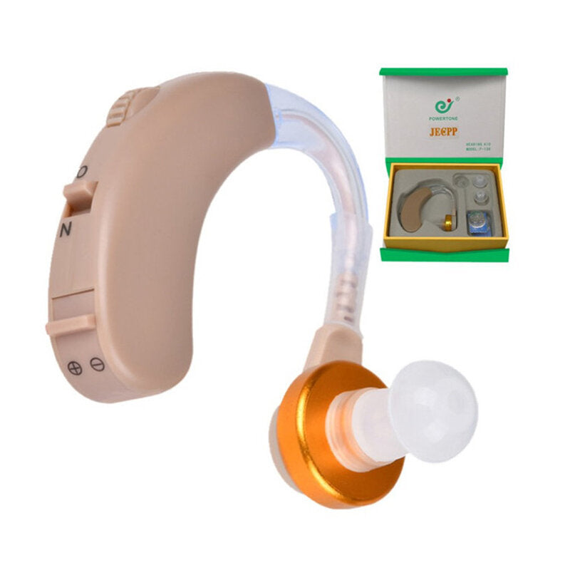 Mini Invisible Hearing Aid - Inner Ear Sound Amplifier with Volume Control for Elderly