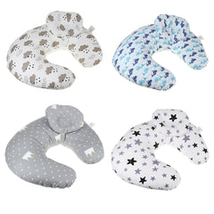 Adjustable Multifunction Nursing Pillow Cover for Newborn Baby Breastfeeding - Washable and Layered Slipcover