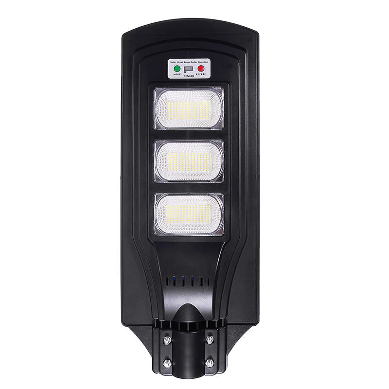 150/300/450 LED Solar Street Light with PIR Motion Sensor, Remote Control, Waterproof Wall Lamp