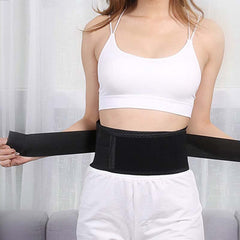 Lumbar Waist Support Belt - Strong Lower Back Brace for Sports and Pain Relief