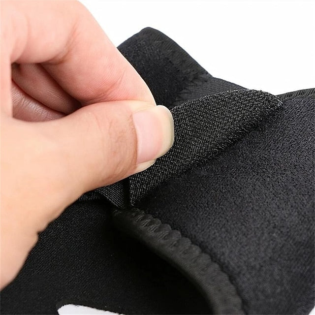 Ankle Support Compression Strap - Achilles Tendon Brace for Foot Sprain & Sports - Adjustable Injury Prevention