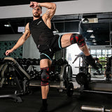 Copper Knee Brace Compression Sleeve - Support for Pain Relief, Injury Recovery, Arthritis, ACL, Meniscus Tears - 1 Pack