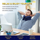 Adjustable Cervical Neck Traction Device for Pain Relief, Inflatable Neck Stretcher & Pillow