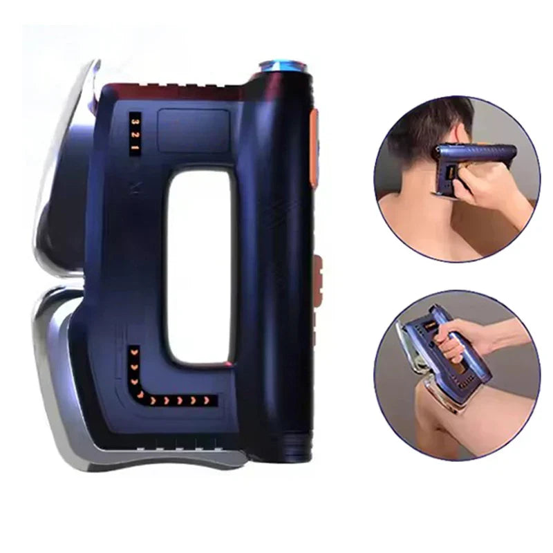 Heated Gua Sha Scraping Massager with EMS & Red Light Therapy for Muscle Relief