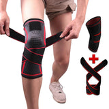 Copper Knee Brace Compression Sleeve - Support for Pain Relief, Injury Recovery, Arthritis, ACL, Meniscus Tears - 1 Pack
