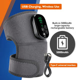 Infrared Light Therapy Knee Brace, 660nm & 850nm, Shoulder Massager, Heating Wrap for Muscle Relaxation