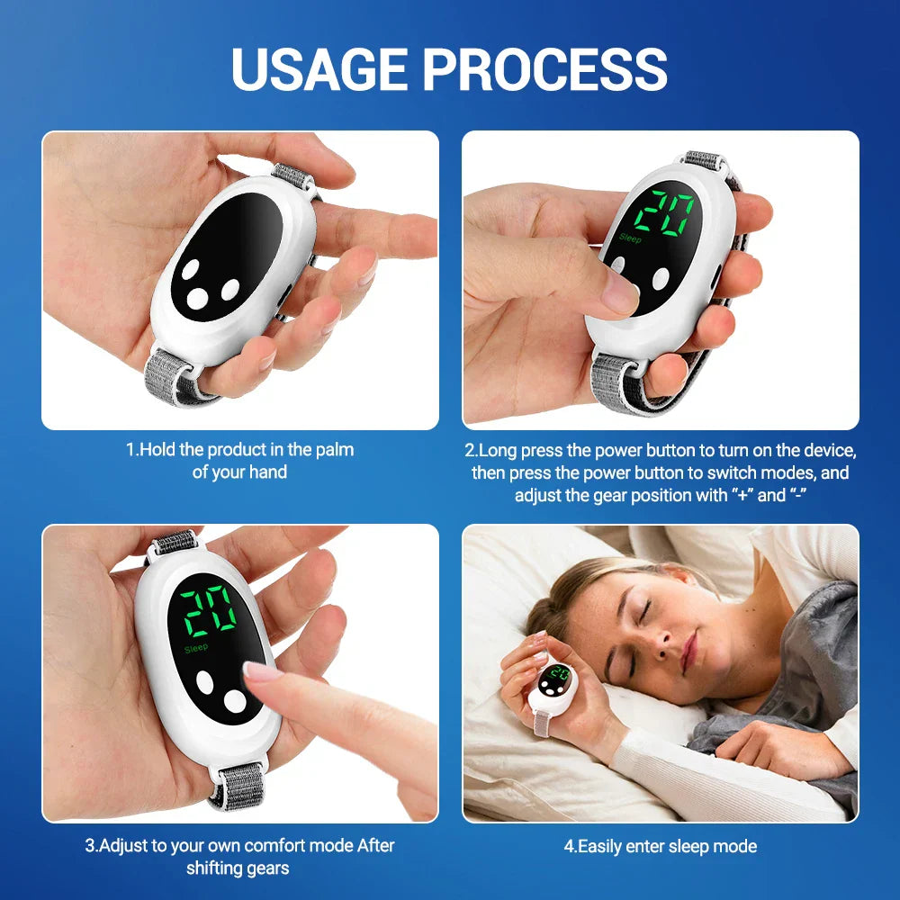 Intelligent Sleep Device with 20 Intensity Levels, Anxiety Relief, Insomnia Aid, Soothing Modes