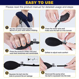 Adjustable Cervical Neck Traction Device for Pain Relief, Inflatable Neck Stretcher & Pillow