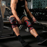 Copper Knee Brace Compression Sleeve - Support for Pain Relief, Injury Recovery, Arthritis, ACL, Meniscus Tears - 1 Pack