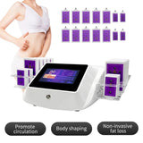 Portable Lipo Slimming Machine, 14 Pads, Anti-Cellulite, Fat Reduction, Firming & Lifting