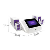 Portable Lipo Slimming Machine, 14 Pads, Anti-Cellulite, Fat Reduction, Firming & Lifting