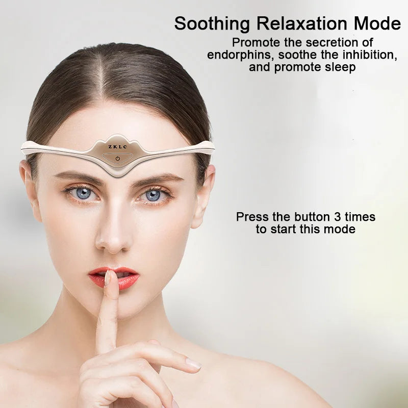 Queen Crown Smart Sleep Aid, Electric Head Massager for Migraine Relief & Deep Sleep Therapy