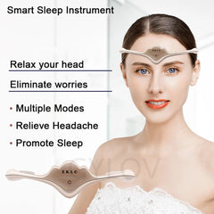 Queen Crown Smart Sleep Aid, Electric Head Massager for Migraine Relief & Deep Sleep Therapy