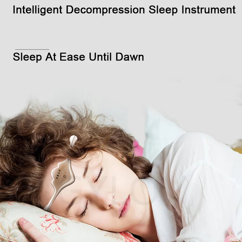 Queen Crown Smart Sleep Aid, Electric Head Massager for Migraine Relief & Deep Sleep Therapy