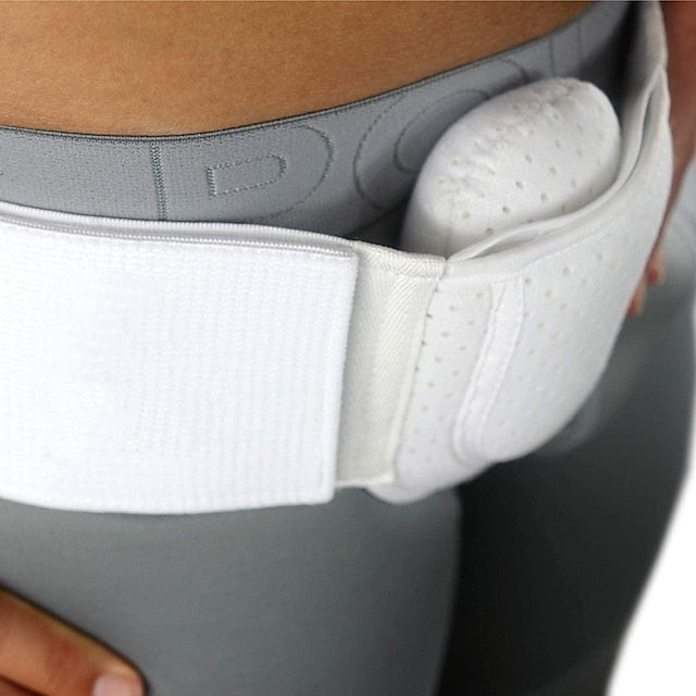 Inguinal Hernia Belt for Men & Women - Adjustable Support Truss with Removable Compression Pad