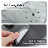 Rechargeable Electric Heating Wrist Guard with 5-Level Hot Compress, Massage Brace for Ankle, Hand, and Foot