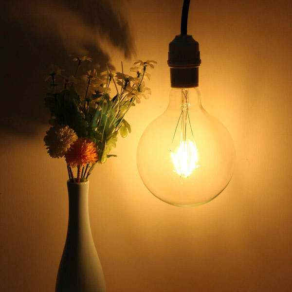 175mm 4W Retro LED Filament Light Bulb 220V