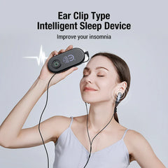 Sleep Aid Ear Clip for Insomnia, Anxiety, Depression, Migraine Relief & Improved Night Sleep