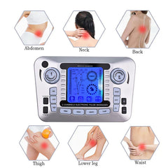 TENS EMS Muscle Stimulator with Acupuncture Pads, Low Frequency Pulse Physiotherapy Slimming Machine