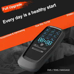 TENS EMS Physiotherapy Muscle Stimulator, Electric Acupuncture Body Massage, Digital Therapy Slimming Electro Machine