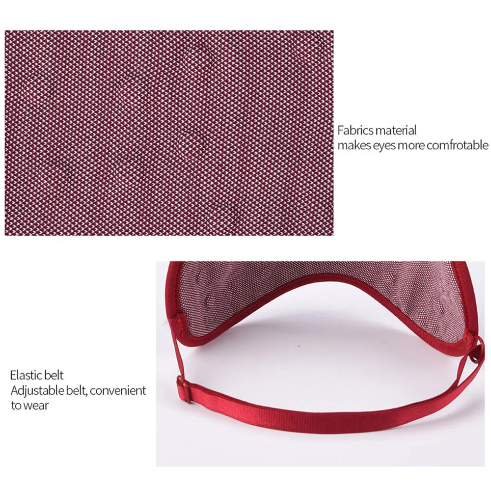 Tourmaline Far Infrared Eye Massager Mask for Pain Relief and Deep Sleep