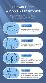 Ultrasonic Cavitation Machine 40k - Body Slimming, Fat Burning, Belly Fat Removal, Anti Cellulite