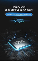 USB Rechargeable Wrist Blood Pressure Monitor with LED Display, Fast Measurement, Heart Rate Detection
